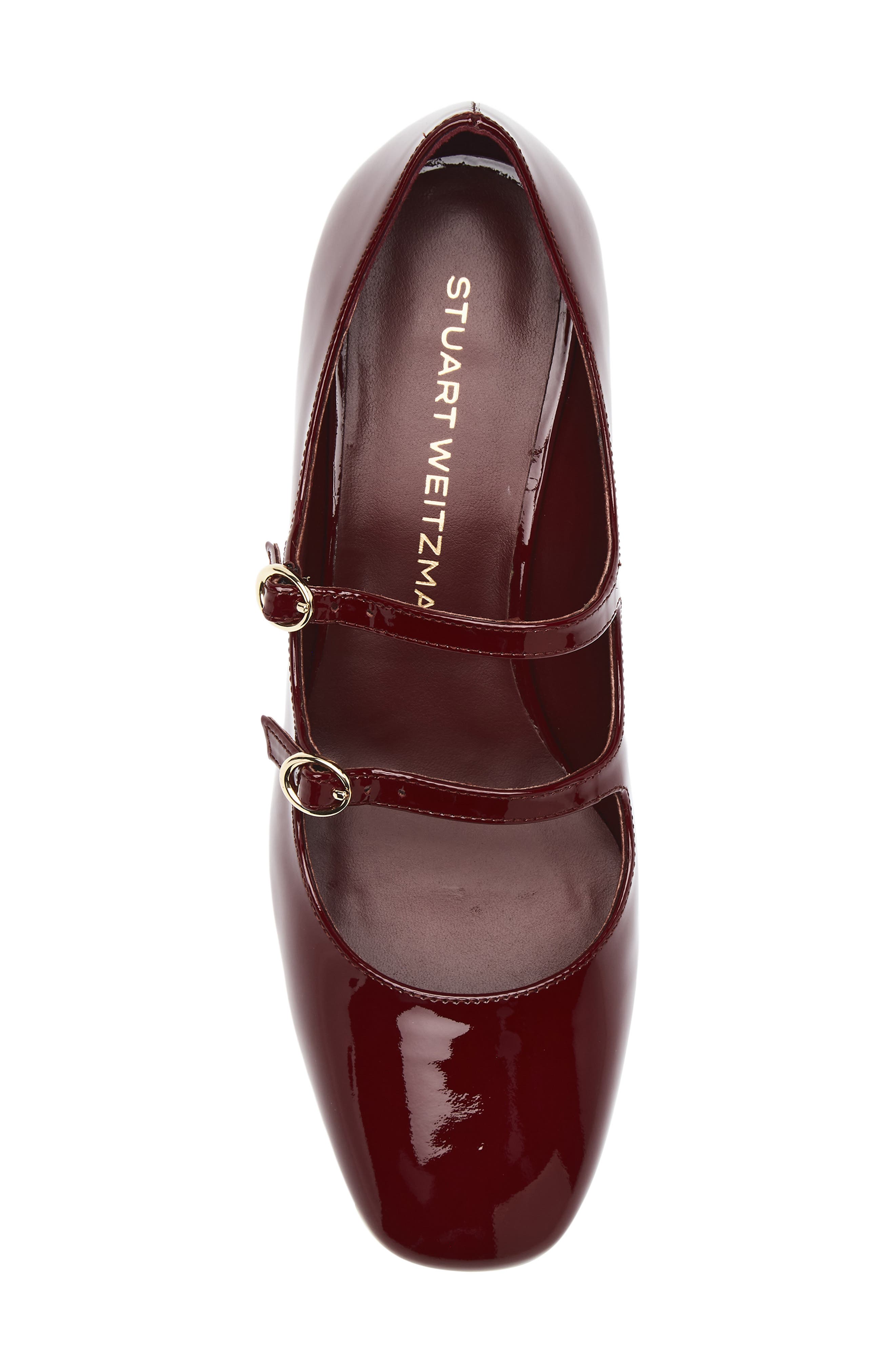 Stuart Weitzman Benni Mj 35 Pump, Alternate, color, Rosewood