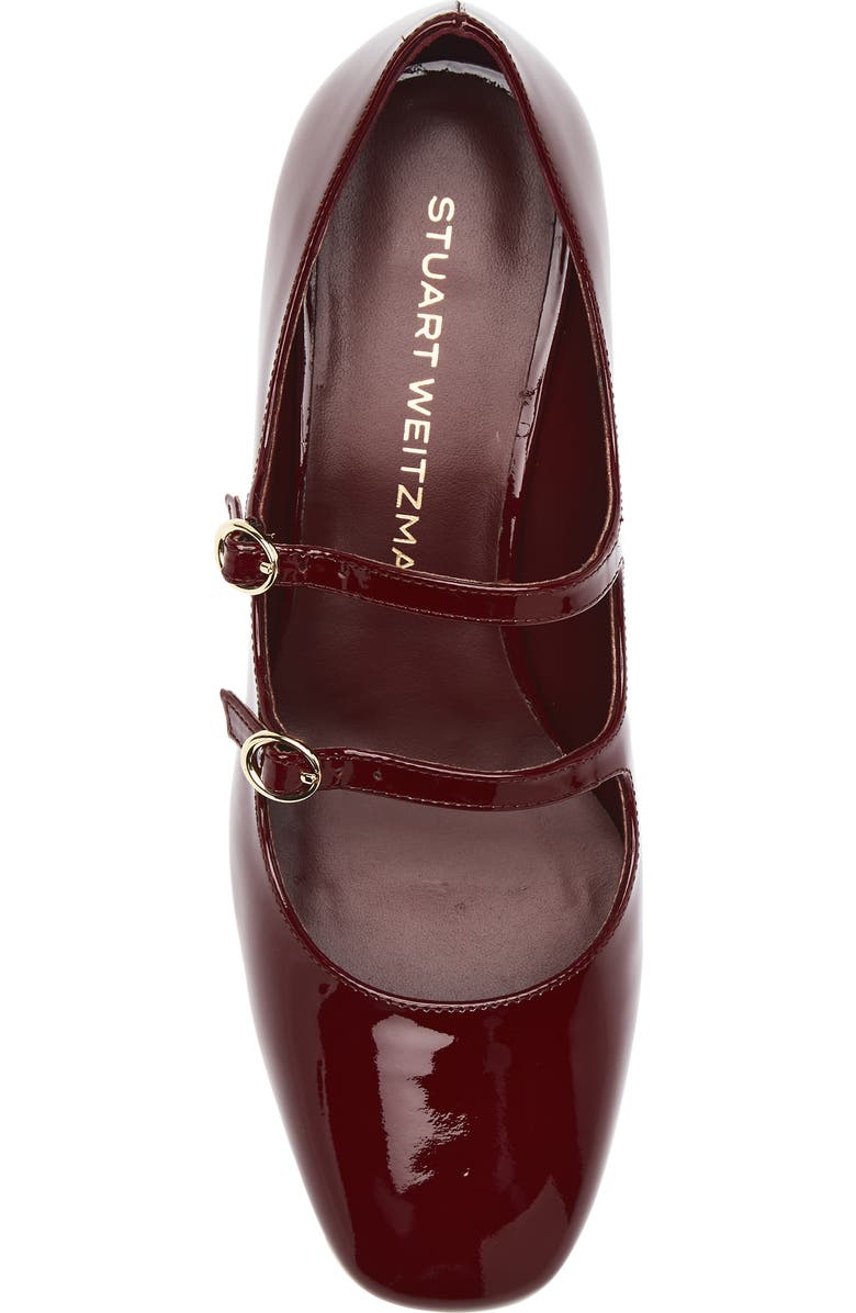 Stuart Weitzman Benni Mj 35 Pump, Alternate, color, Rosewood