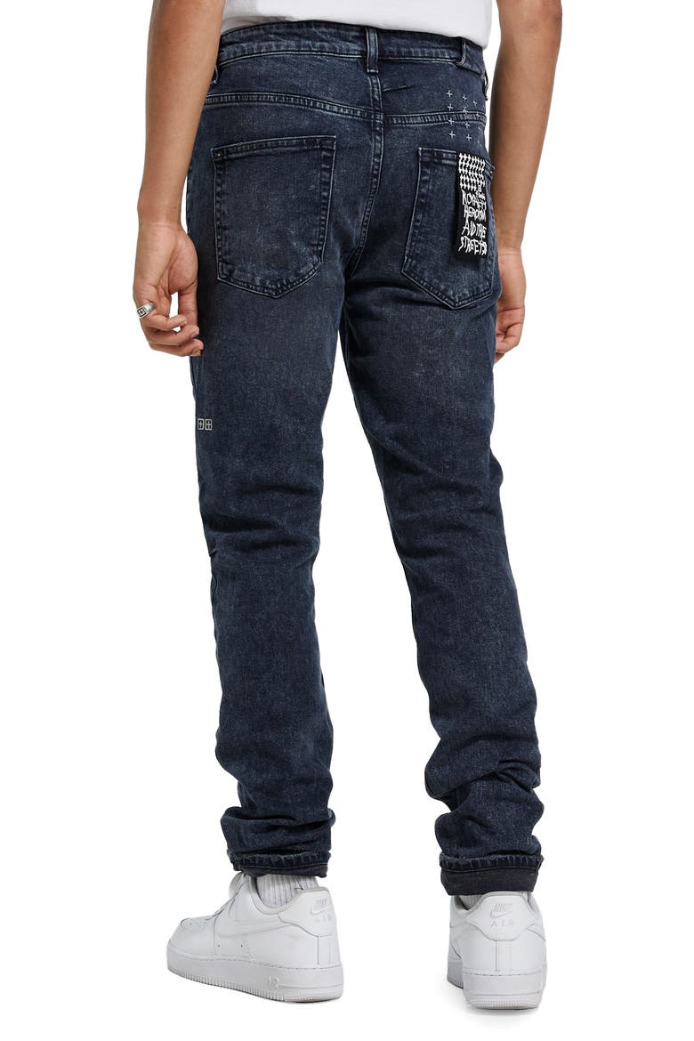 Chitch Blue Kolla Slim Fit Jeans, Alternate, color, DENIM