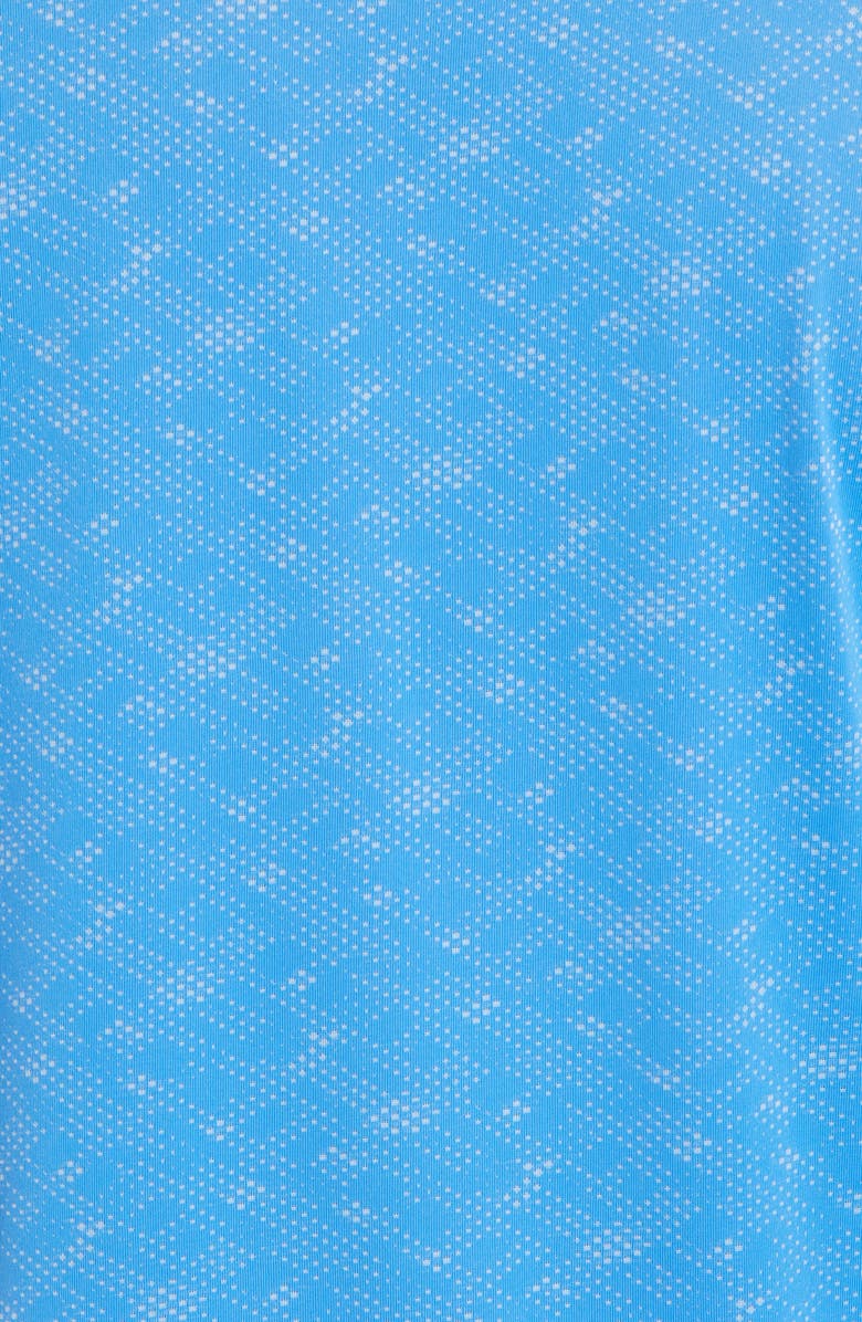 Peter Millar Carl Jacquard Short Sleeve Stretch Polo Shirt, Alternate, color, 