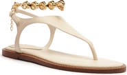 Schutz Lys Ankle Strap Slide Sandal