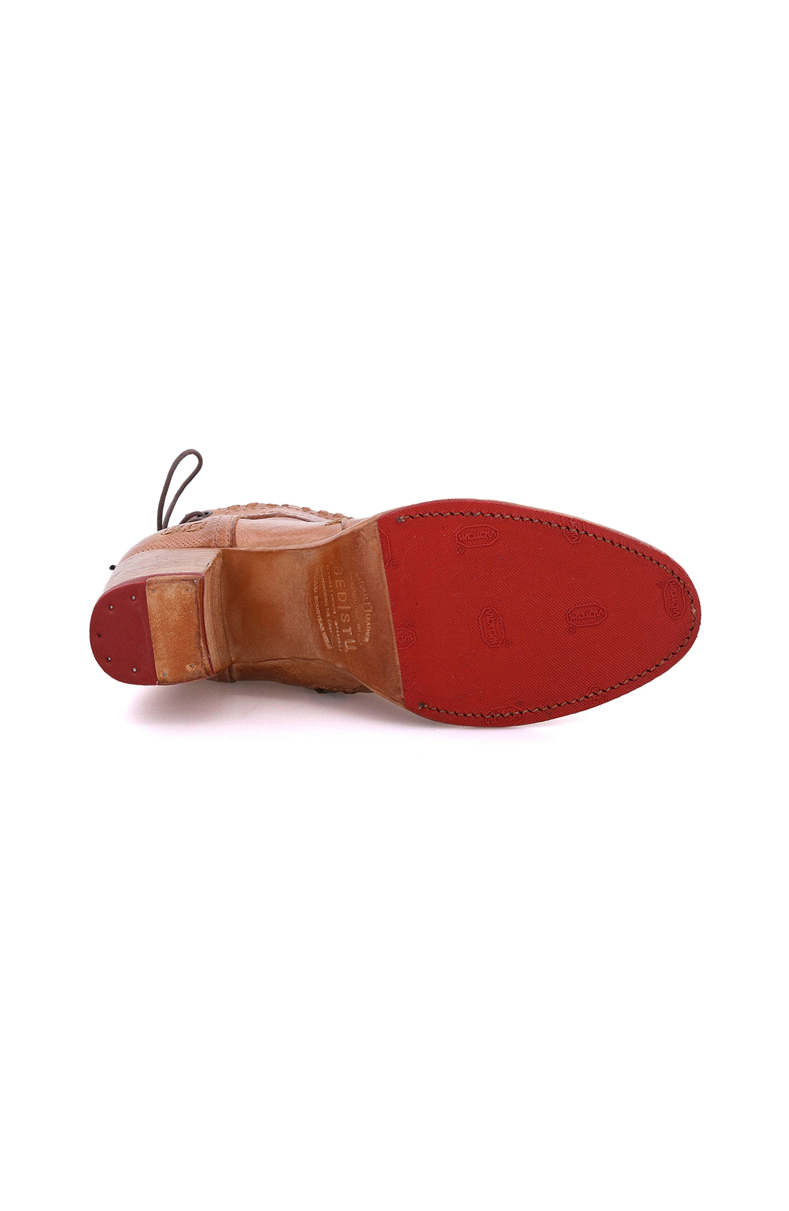 Bed Stu Bia Ankle Boot, Alternate, color, Tan Dd