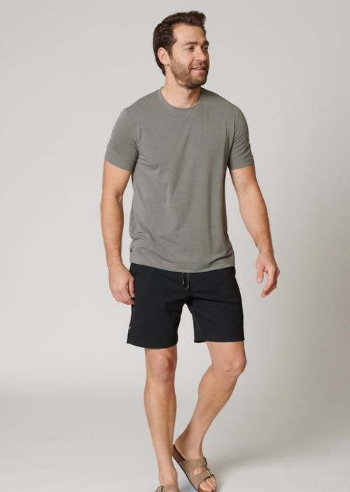 Leisure Lab Everyday T-shirt In Heathered Gray
