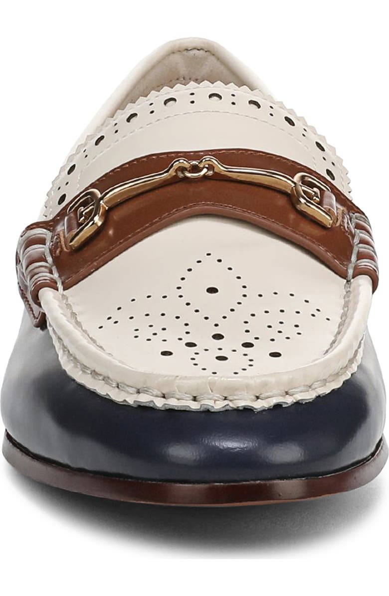 Sam Edelman Liona Bit Loafer, Alternate, color, Navy/ Ivory/ Rich Saddle