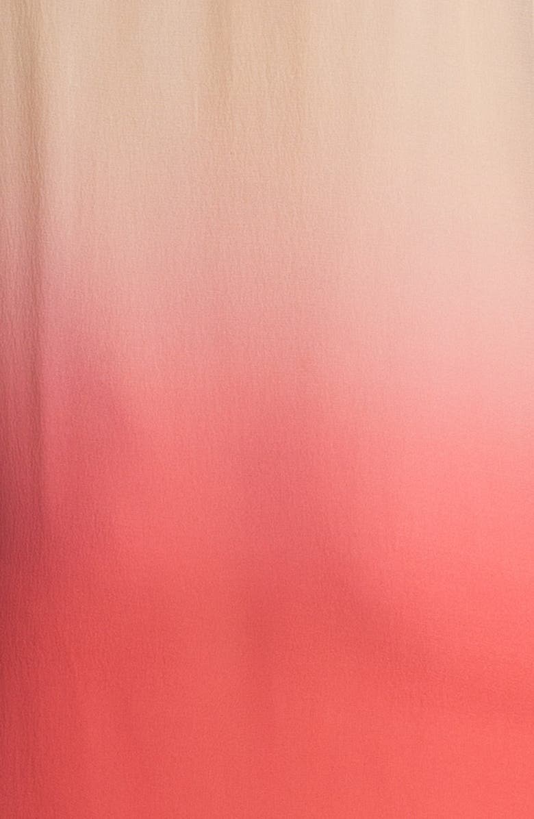 Haute Hippie Ombré Silk Chiffon Dress, Alternate, color, 