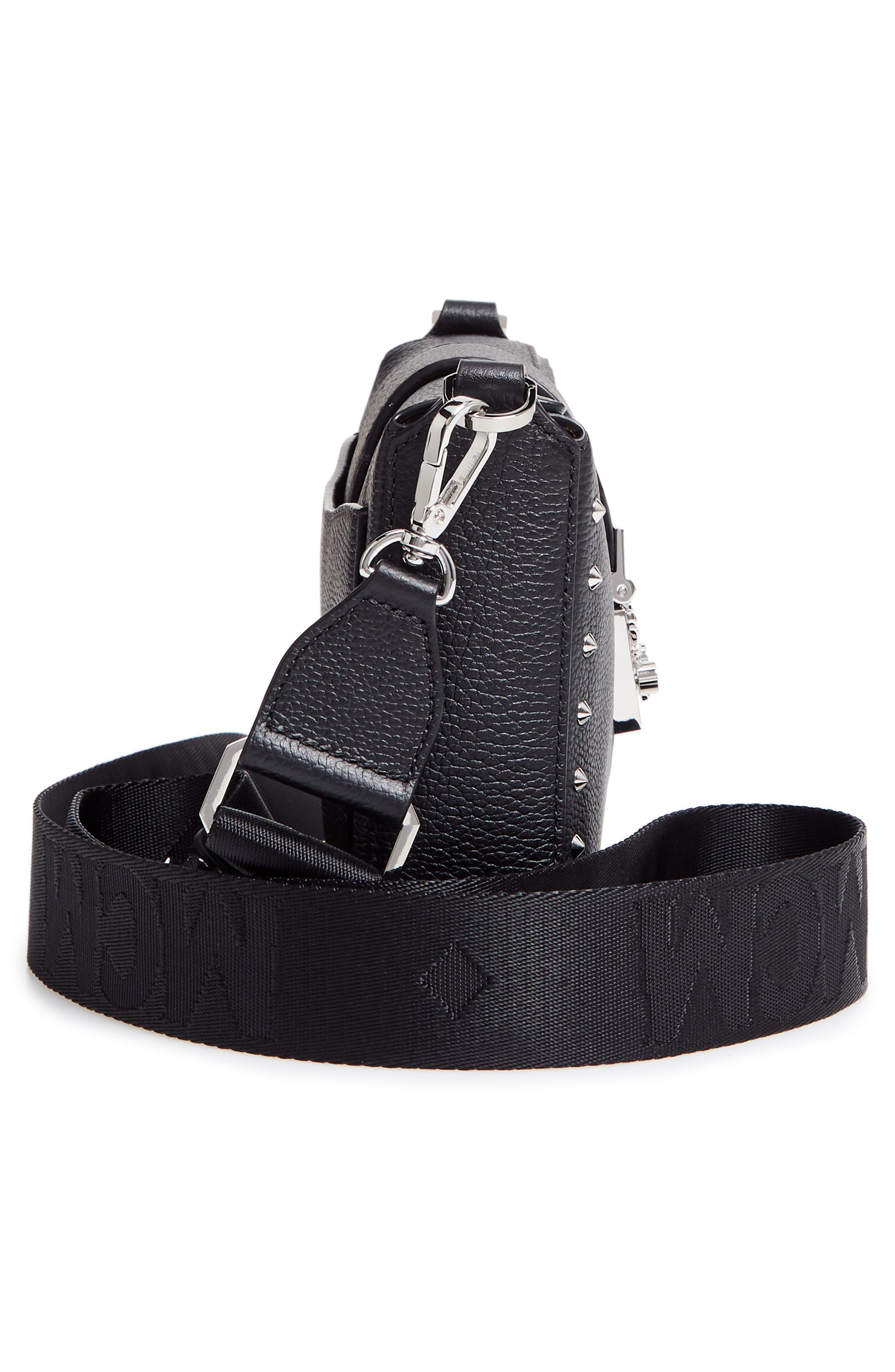 MCM XS Park Avenue Kasion Stud Leather Crossbody Bag, Alternate, color, 