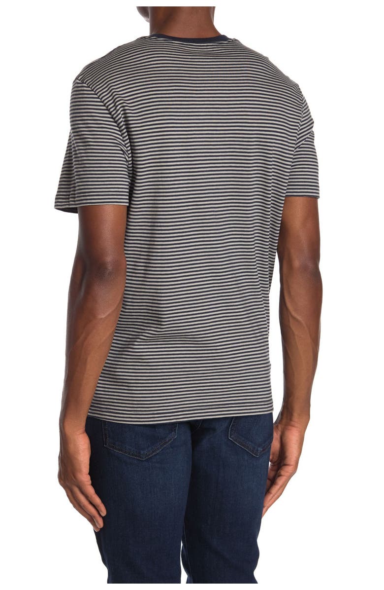 JOE FRESH Striped Crew Neck T-Shirt, Alternate, color,