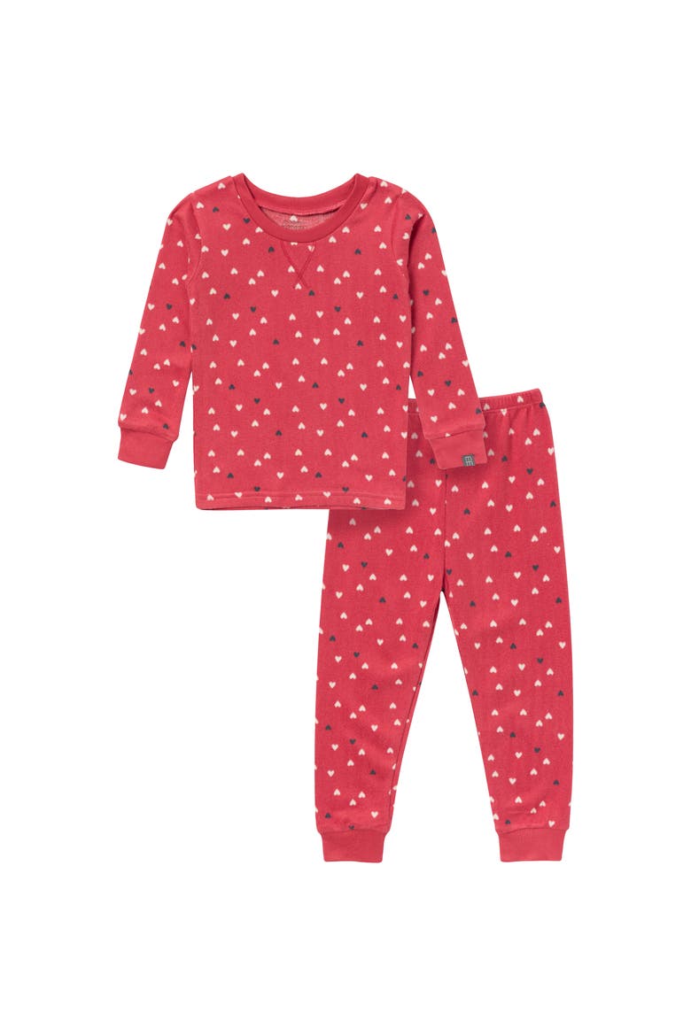 Red Hearts Pajamas Set, Main, color, Red Hearts