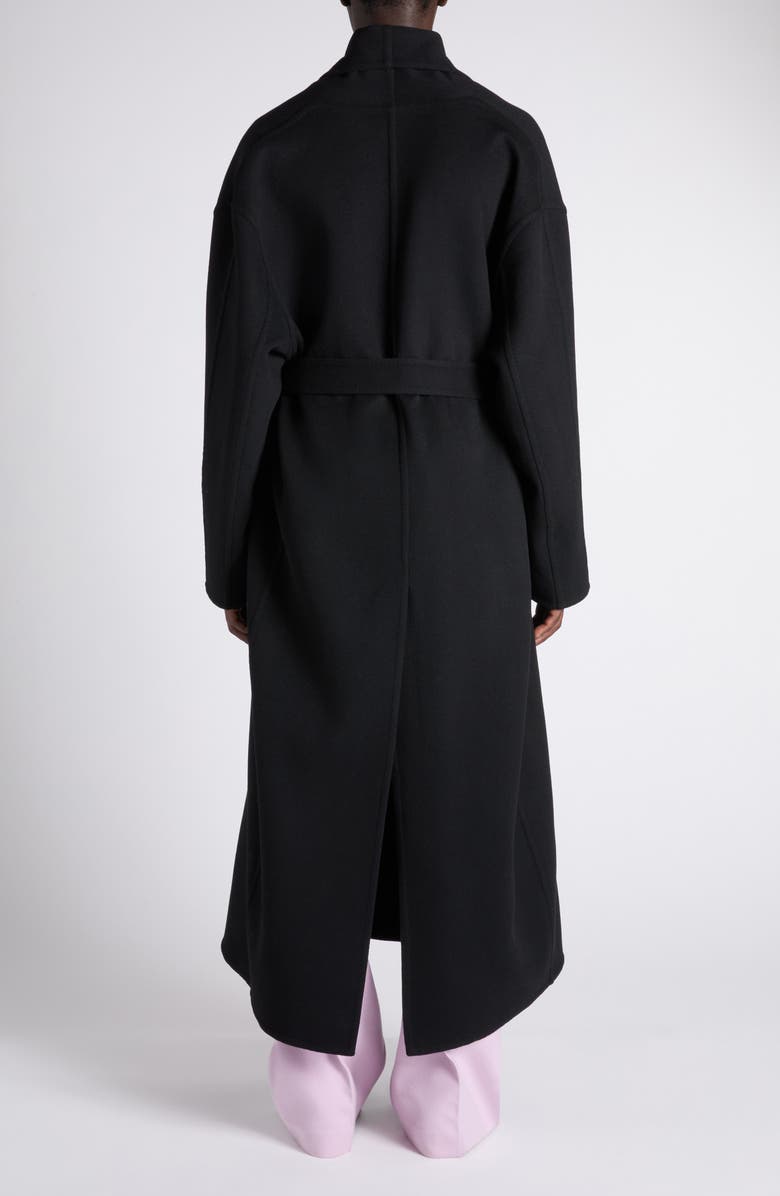 TOM FORD Double Splittable Virgin Wool & Cashmere Coat, Alternate, color, Lb999 Black