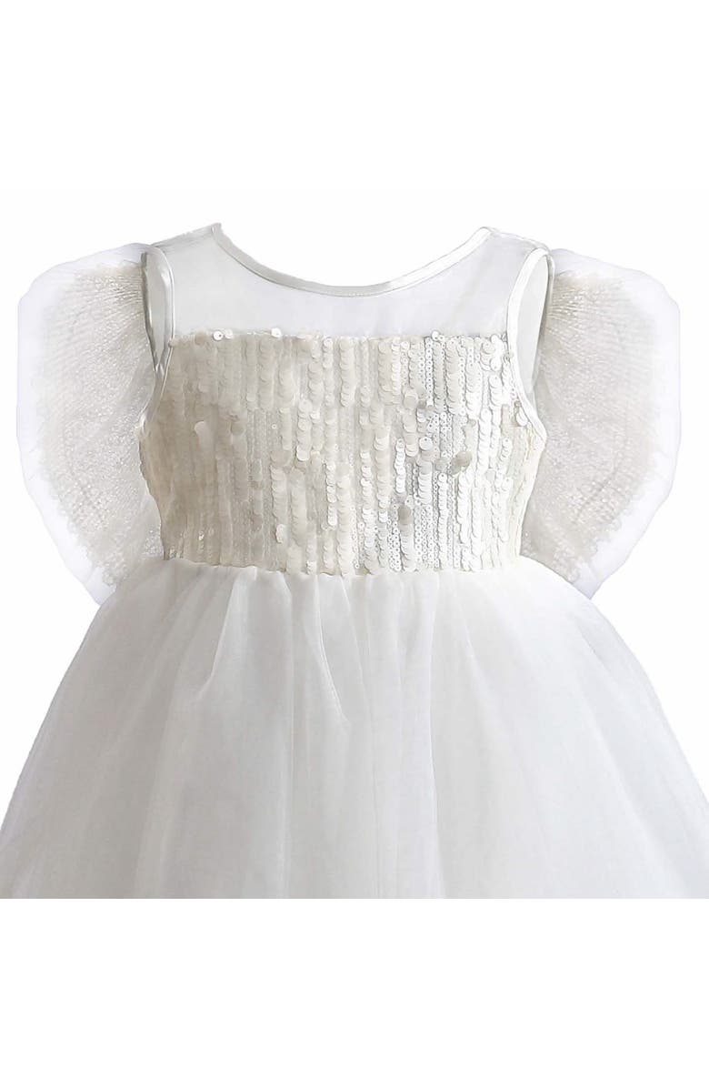 Tulleen Novalie Layered Tulle Dress, Alternate, color, White
