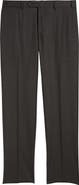 Canali Siena Regular Fit Super 130s Wool Solid Dress Pants