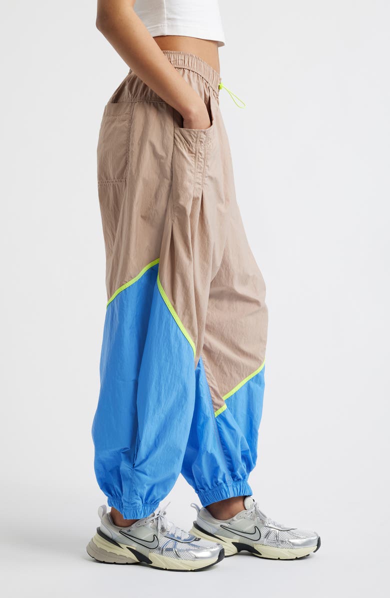 Free People FP Movement Freeflow Colorblock Joggers, Alternate, color, Sandy Combo