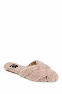 Journee Collection JOURNEE Sereena Faux Fur Slipper
