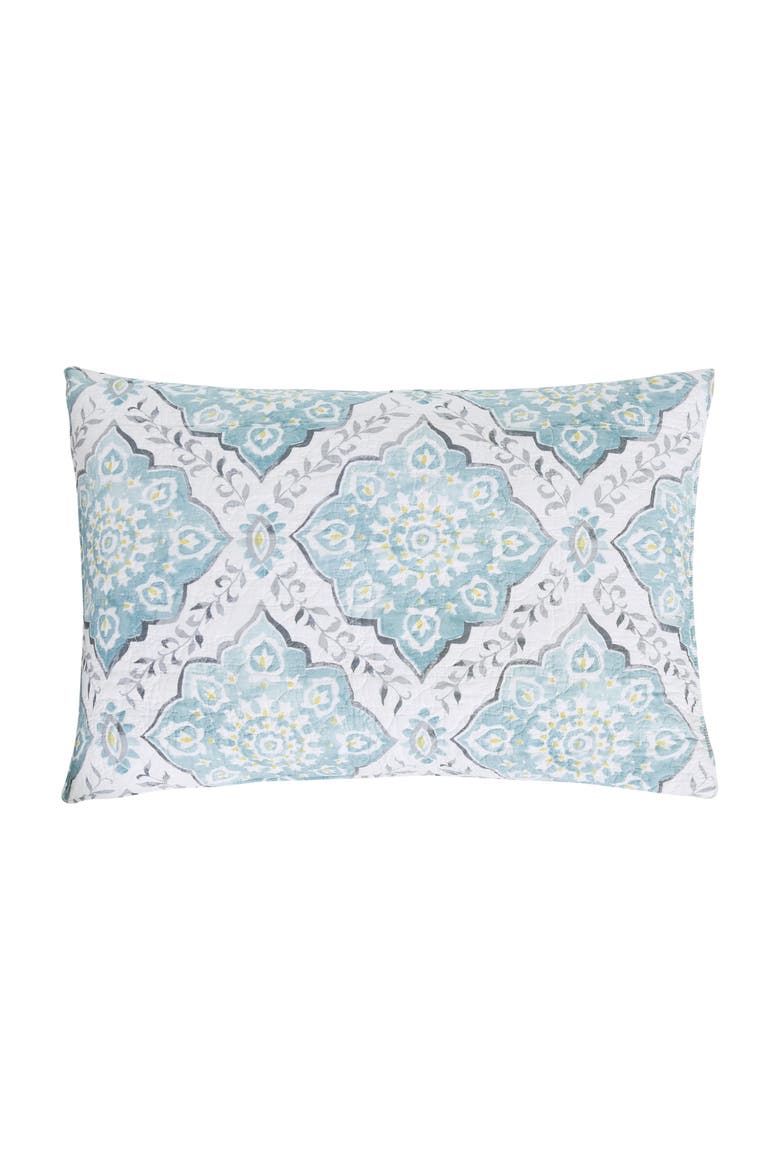 Harlen Cotton Quilt Set  - Reversible and Machine Washable, Alternate, color, Green