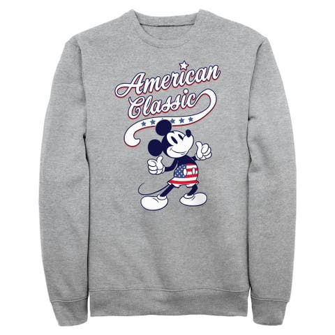 Men's Mickey & Friends Retro American Classic  Sweatshirt