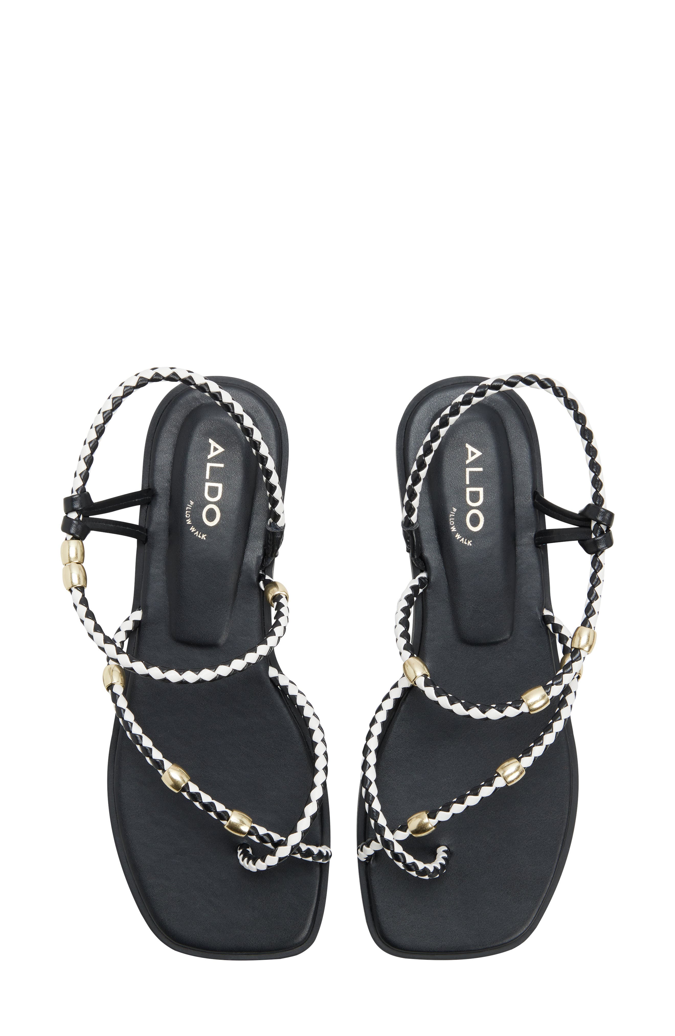 ALDO Loucinda Ankle Strap Sandal, Alternate, color, 