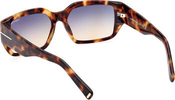 Andres 56mm Square Sunglasses