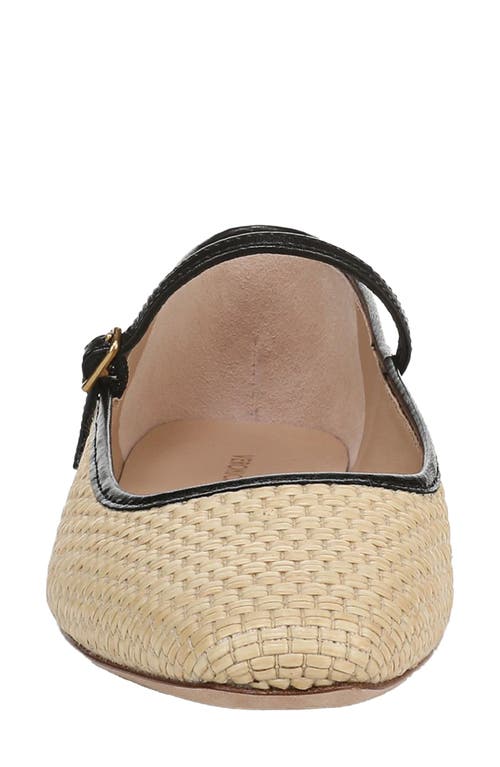 Veronica Beard Ellie Mary Jane Flat In Black