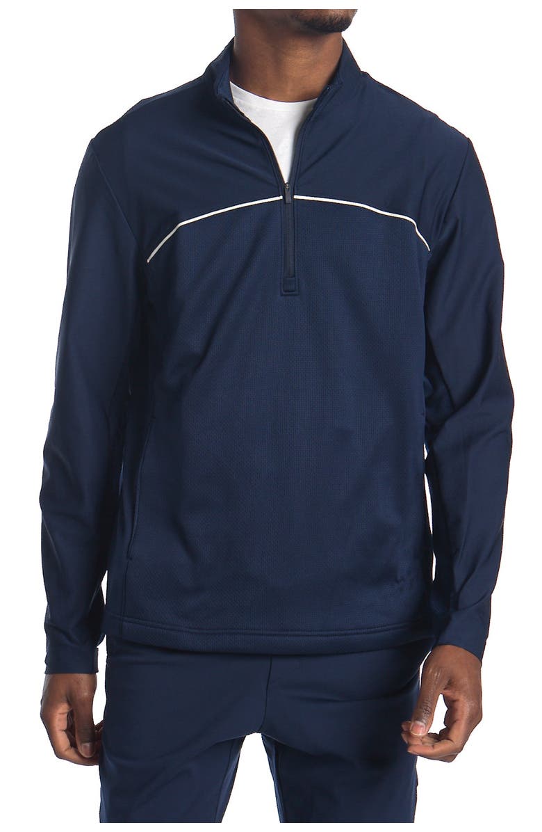 adidas Go-To 1/4 Zip Golf Pullover, Main, color, 
