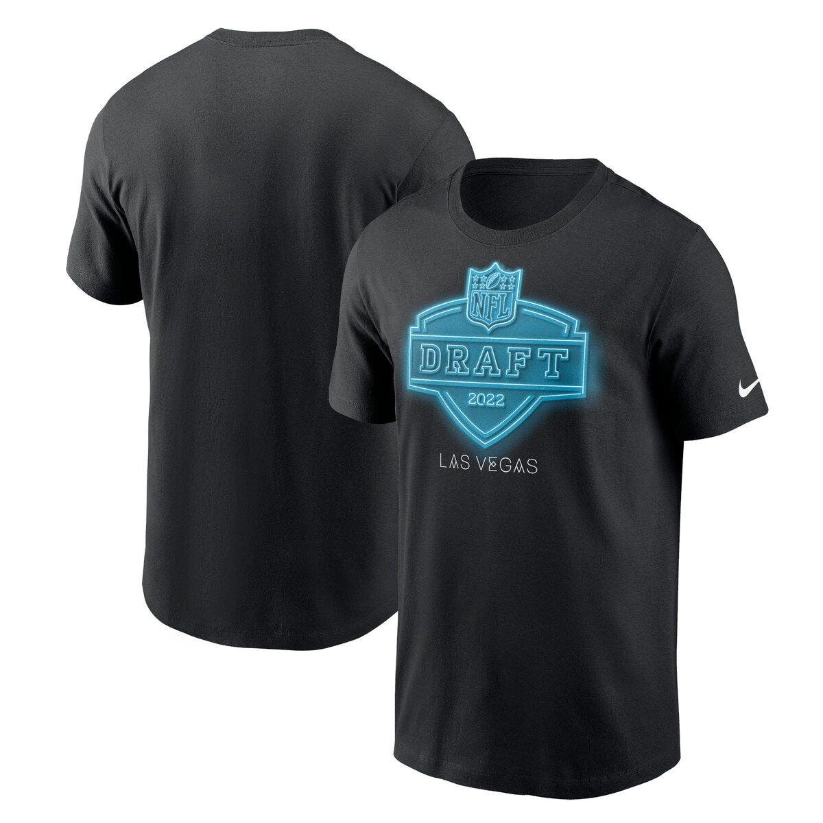 Men's Nike Black 2022 NFL Draft Essential T-Shirt