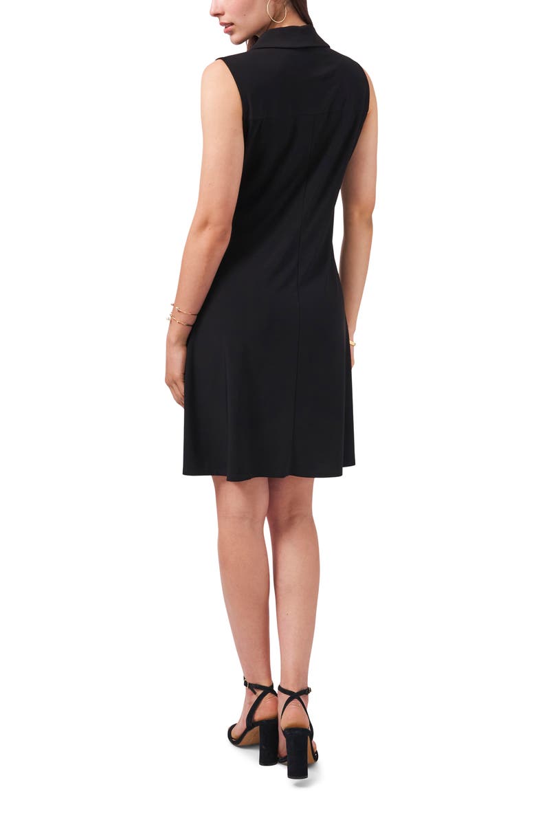 Chaus Sleeveless Quarter Zip Dress, Alternate, color, 