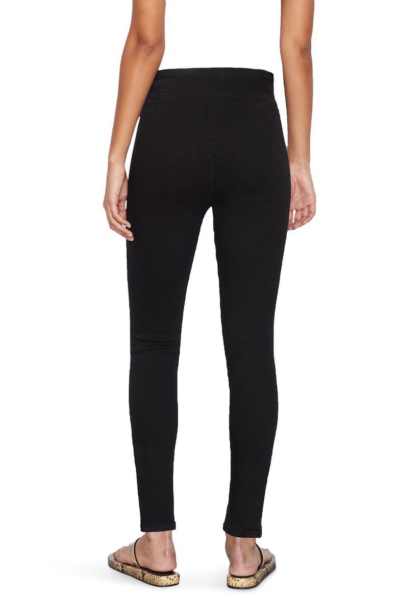 The Jetset Crop Skinny Jeans, Alternate, color, SHEEN NOIR