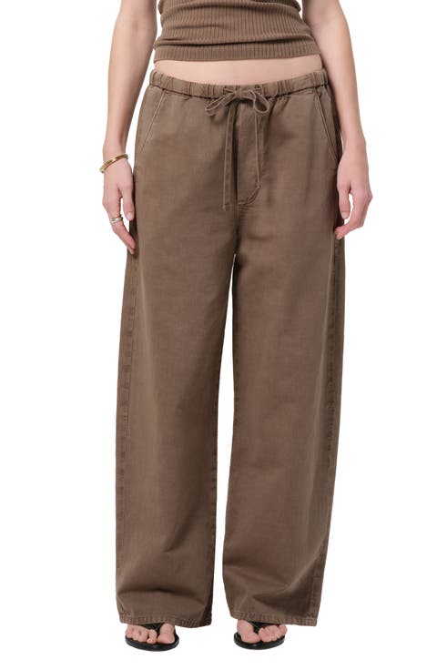 Aurora Pull-On Cotton & Hemp Pants