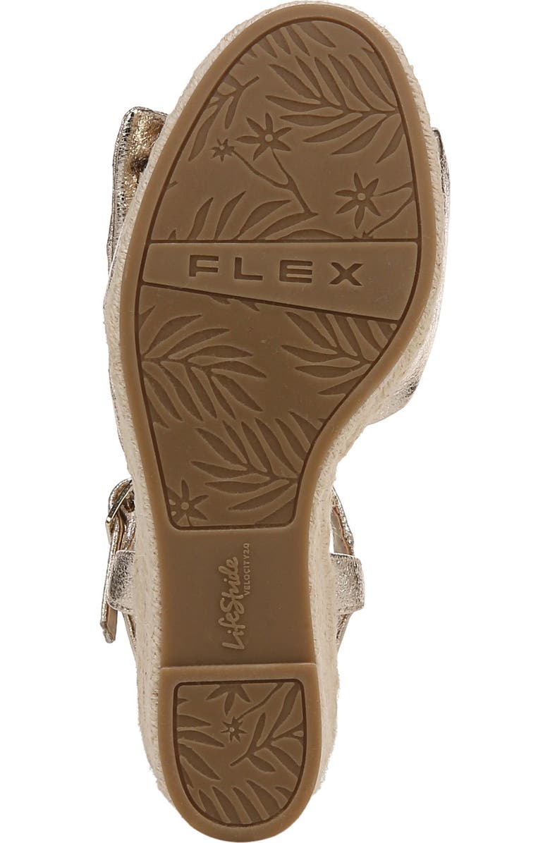 LifeStride Tahlia Wedge, Alternate, color, Gold