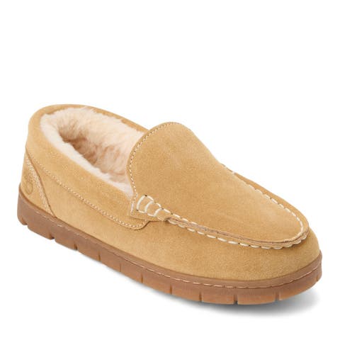 Genuine Suede Core Venetian Moc Slippers