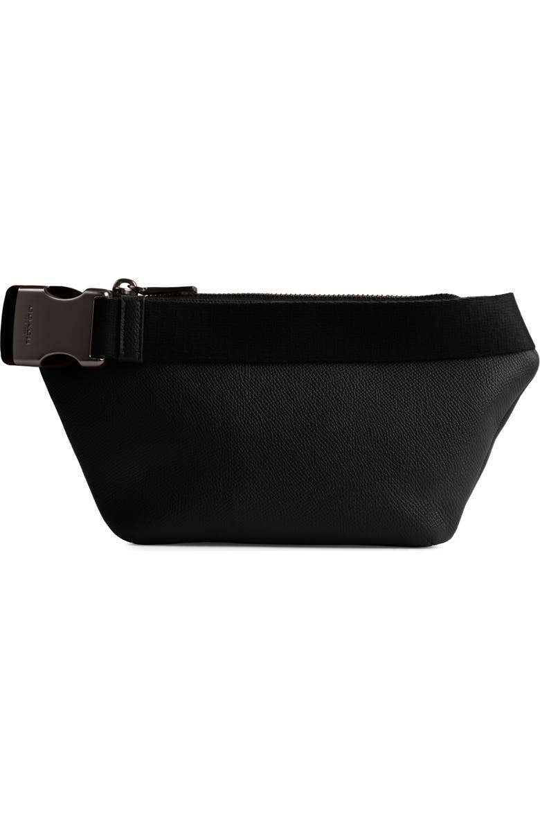 COACH Crossgrain Leather Belt Bag, Alternate, color,