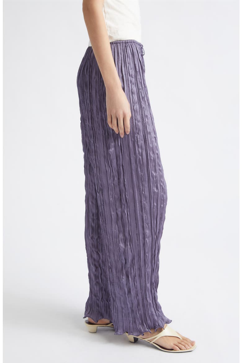 Esme Crinkled Wide Leg Pants, Alternate, color, DUSK