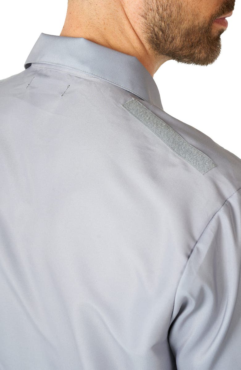 OppoSuits Batman Camp Shirt, Shorts & Removable Cape Set, Alternate, color, Blue