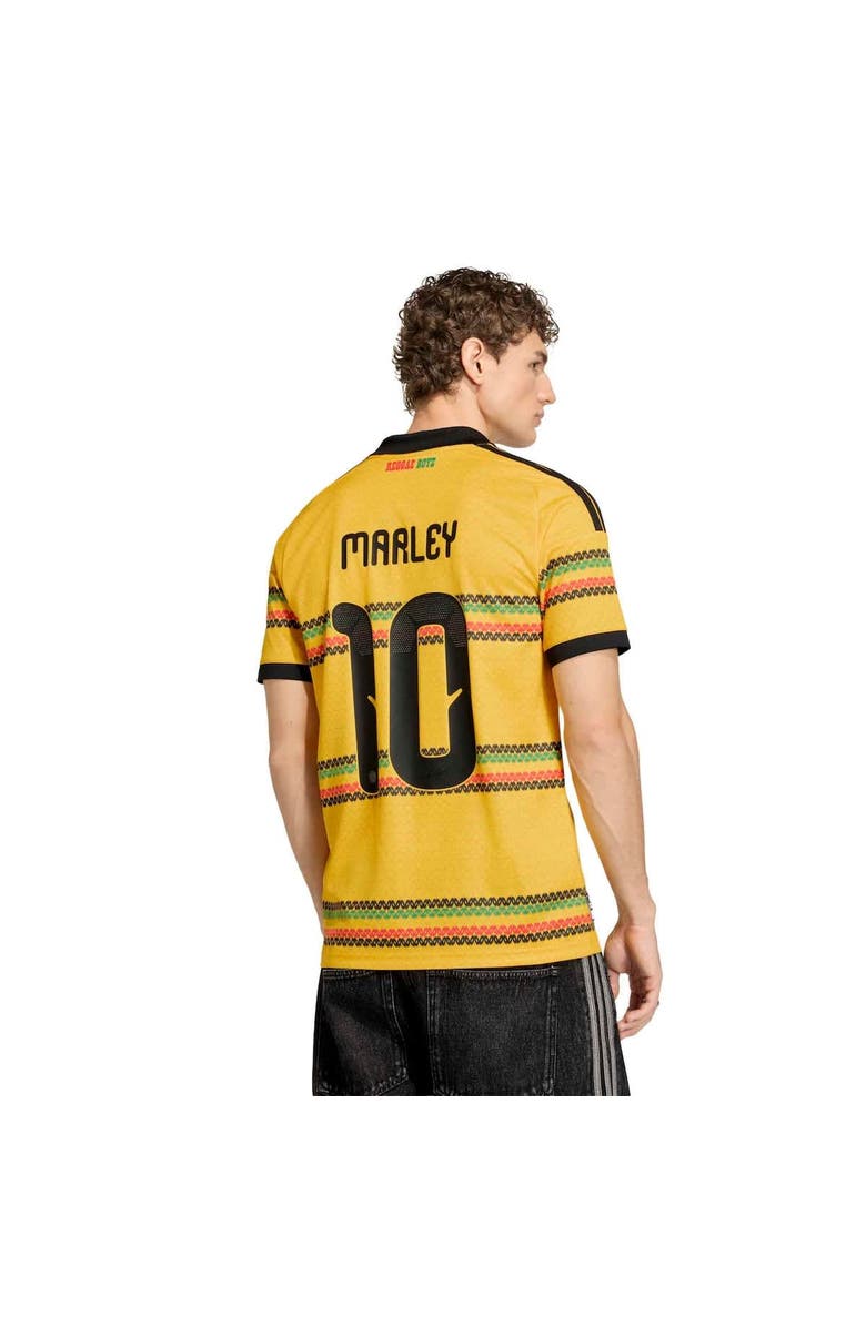 adidas Men's adidas Bob Marley Yellow Jamaica National Team 2026 Home Replica Jersey, Alternate, color, Yellow
