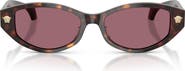 Versace 54mm Cat Eye Sunglasses