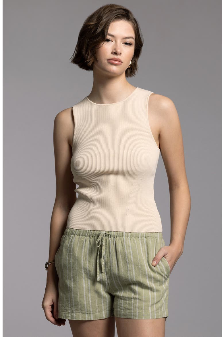 Mina Rib Tank, Alternate, color, WOOD ASH