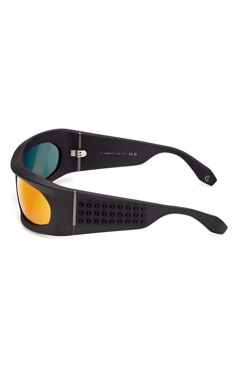 Christian Louboutin 64mm Geometric Sunglasses, Alternate, color, 