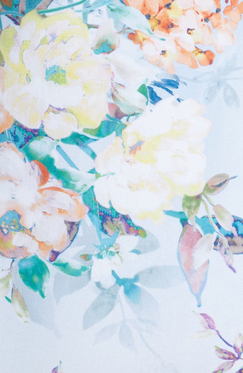 Becca Femme Flora One-Piece Swimsuit, Alternate, color, 