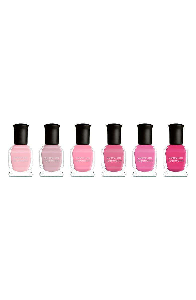 Deborah Lippmann 'Pretty in Pink' Nail Color Set, Main, color, 