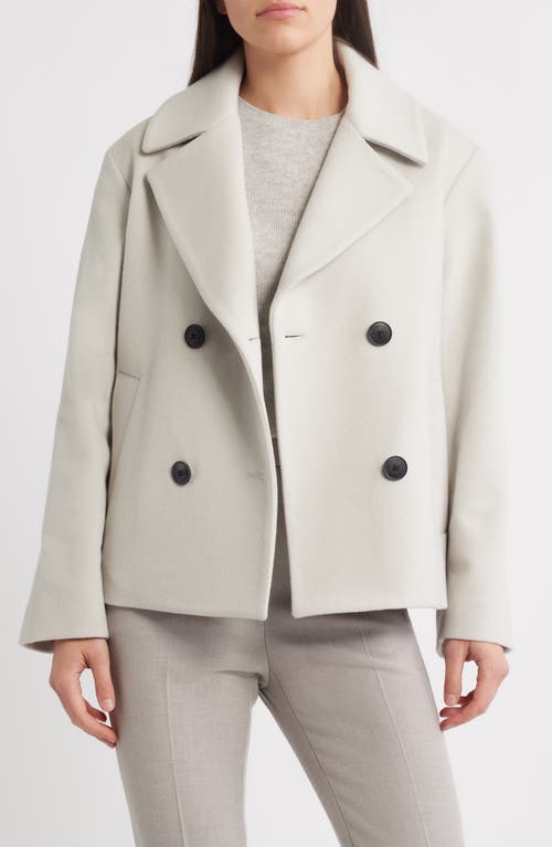 Fleurette Jane Wool Peacoat In Brown
