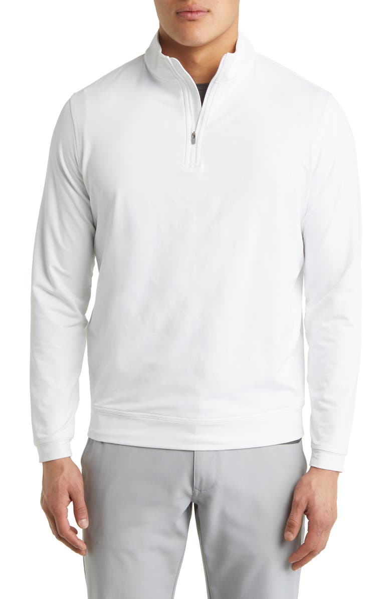 Peter Millar Perth Frondescence Performance Quarter-Zip Pullover, Main, color,