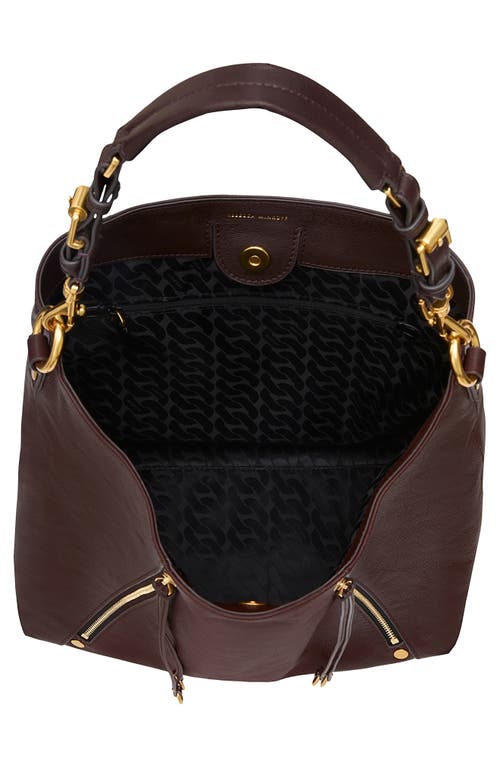 Rebecca Minkoff Rivington Leather Hobo Bag In Brown