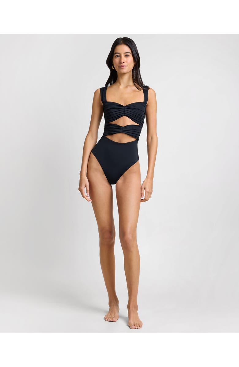Onia Ariel One Piece, Alternate, color, Black