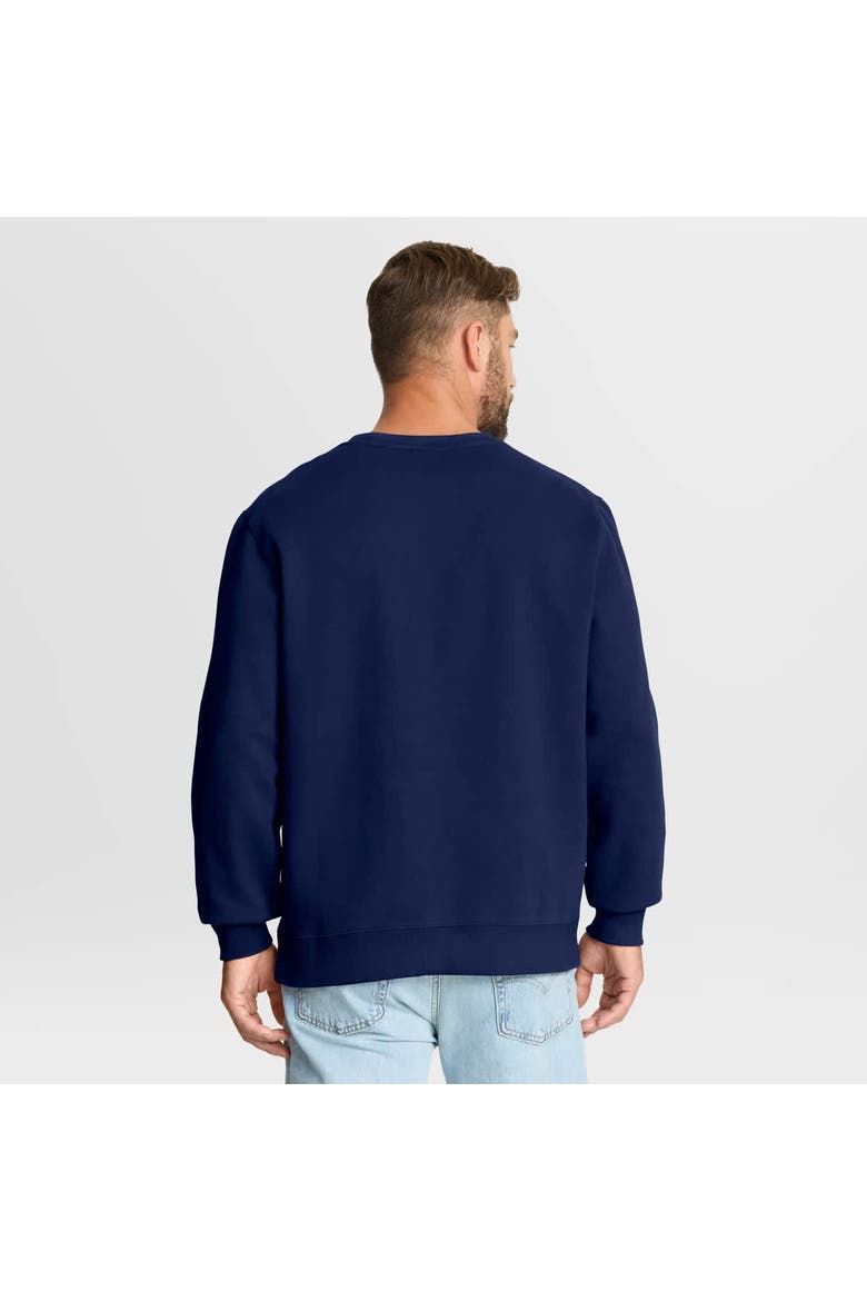 Men's Fanatics College Navy Seattle Seahawks Powerful Throw Legacy Pullover Sweatshirt, Alternate, color, College Navy