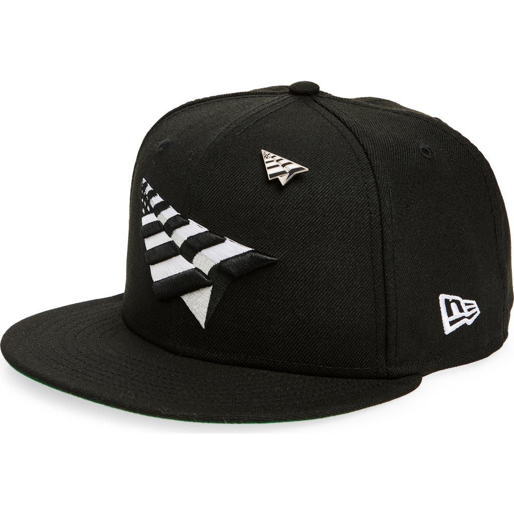PAPER PLANES Original Crown 9FIFTY Twill Cap in Black  product