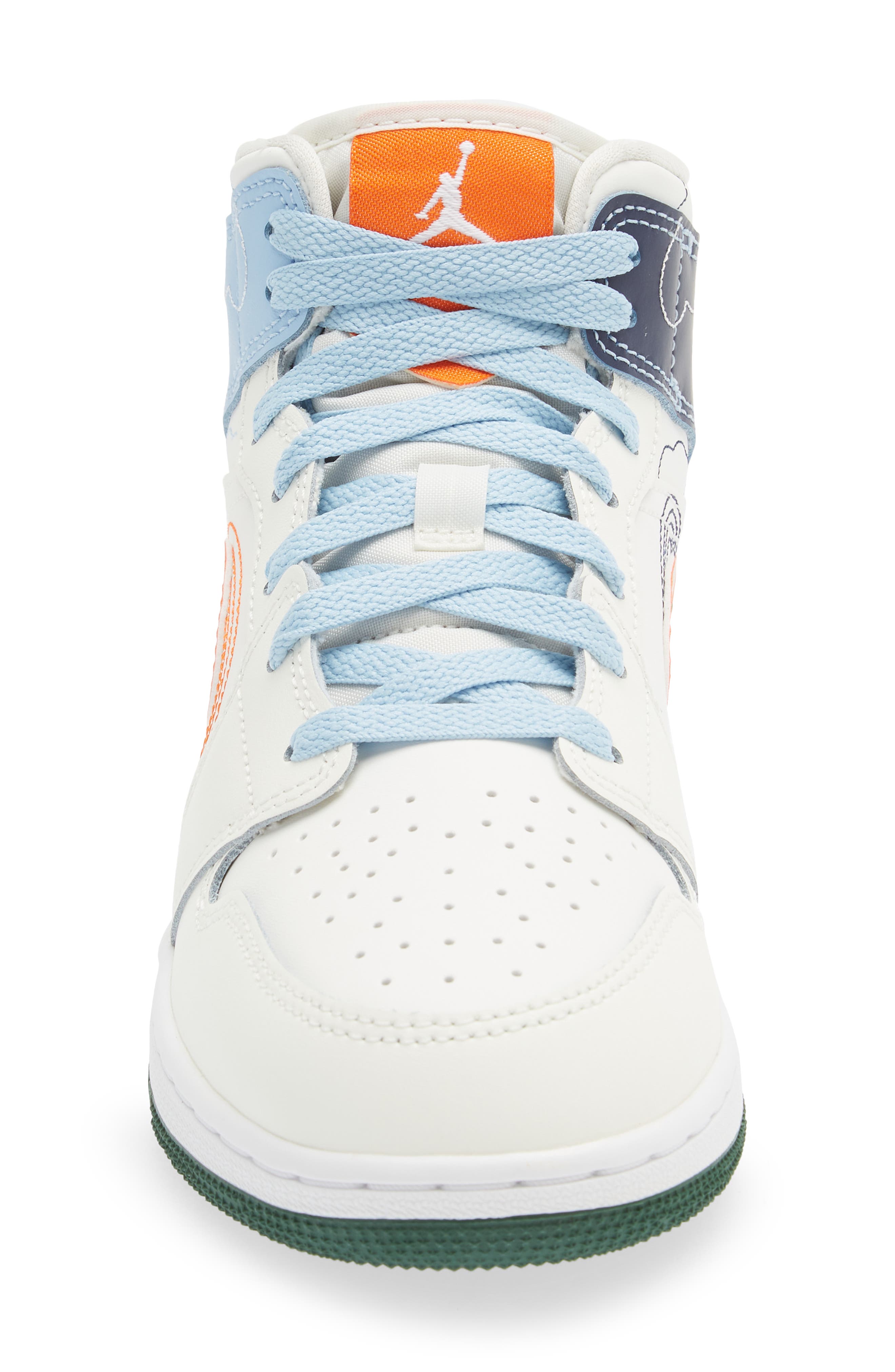 Jordan Kids' Air Jordan 1 Mid SE Basketball Sneaker, Alternate, color, 