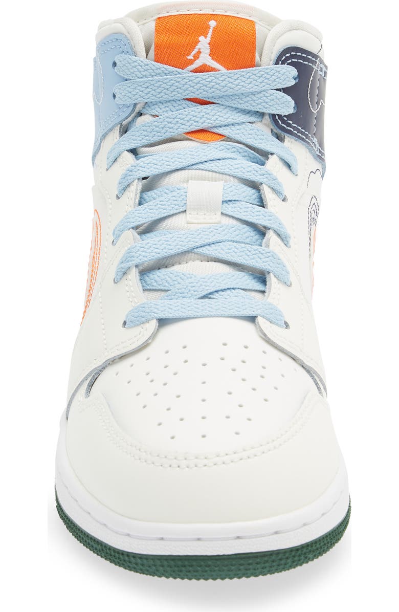 Jordan Kids' Air Jordan 1 Mid SE Basketball Sneaker, Alternate, color,