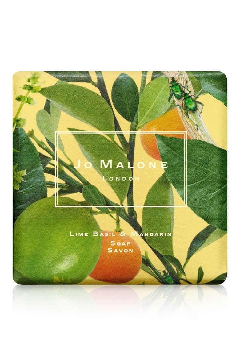 Lime, Basil & Mandarin Soap, Main, color, NO COLOR