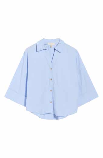 Current/Elliott Wide Sleeve Button-Up Shirt