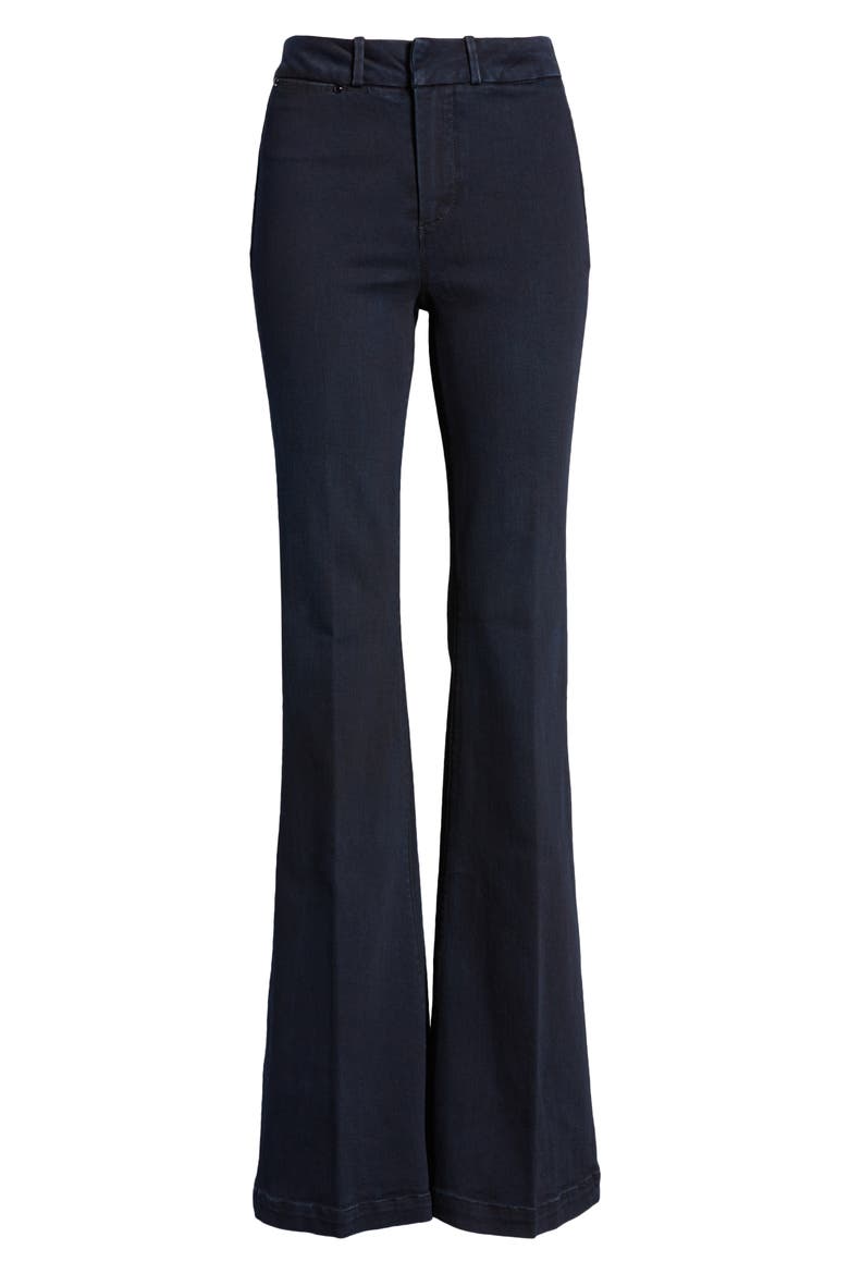 Genevieve High Waist Flare Jeans, Alternate, color, PREMIER