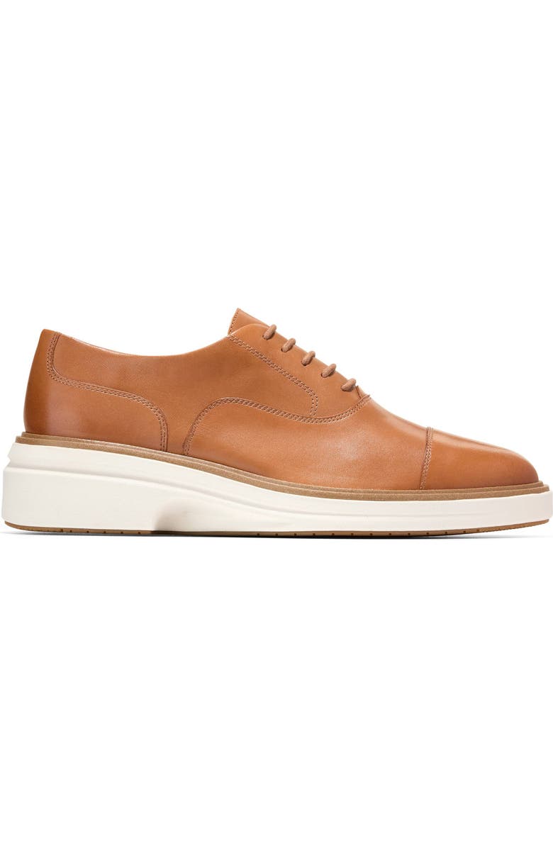 Cole Haan OriginalGrand Cityspectre Cap Toe Oxford, Alternate, color, Dark Caramel Leather
